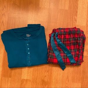 ⭐️2/$20 NWOT pajama set (long sleeve and pants)